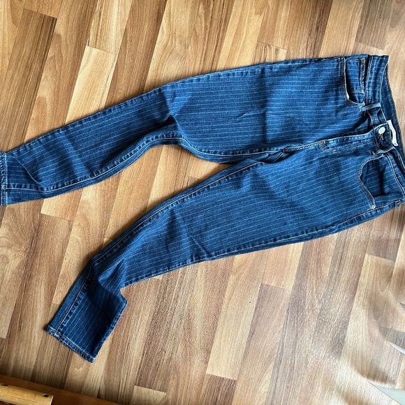 Levi's 721 Classic Skinny Pinstripe 30 - Picture 2 of 6